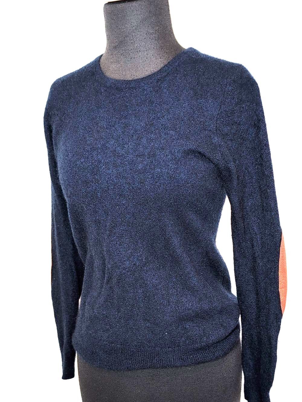 Charter Club Cashmere Navy Crewneck Sweater